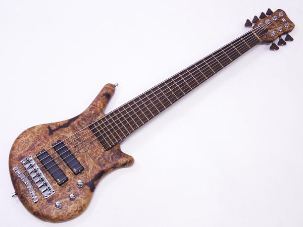 Warwick ( ワーウィック ) Custom Shop Thumb Bass BO 7st Golden Madrone Top-Bubinga Back / Natural Oil Finish