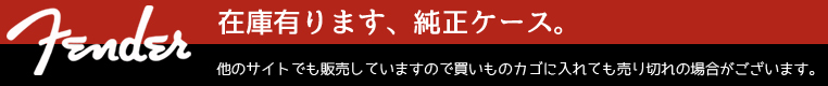 フェンダー純正ケース