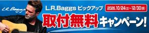 L.R.Baaggsピックアップ取付無料キャンペーン！