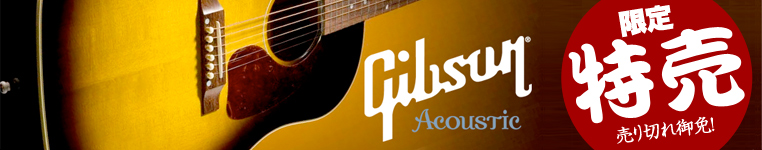 Gibson Acoustic Sale！