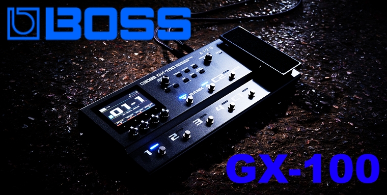 BOSS GX-100 Guitar Effects Processor | ワタナベ楽器店 ONLINE BOSS GX-100 Guitar Effects Processor | ワタナベ楽器店 ONLINE