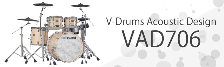 V-Drums Acoustic Design VAD706(Sound module：TD-50X)