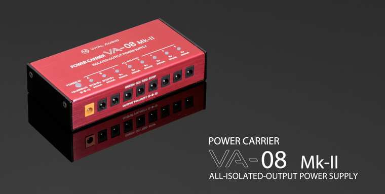 VITAL AUDIO POWER CARRIER VA-08 Mk-Ⅱ パワーサプライの決定版!!