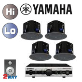 YAMAHA ヤマハ VXC6 ブラック (2ペア) 天井埋込セット(MA2030a) 