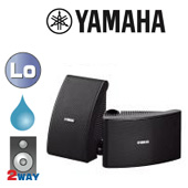 YAMAHA ヤマハ NS-AW392B ブラック (ペア)  ◆ フルレンジスピーカー・ 防水 全天候型 ■ 天井/壁面 取り付け型