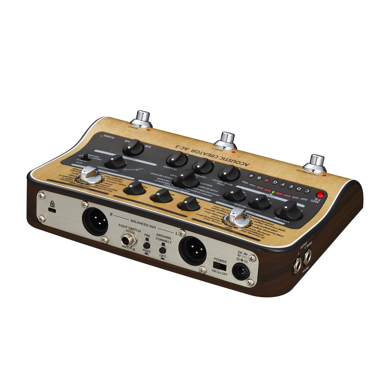 ZOOM AC-3 アコースティッククリエイター AC-3 Acoustic Pedal | Buy Now | ZOOM
