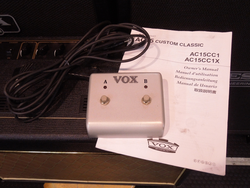 VOX（ヴォックス） APACHE1　中古　取扱説明書など在り VOX ヴォックス AC15CC1X < Used / 中古品 > | ワタナベ楽器店
