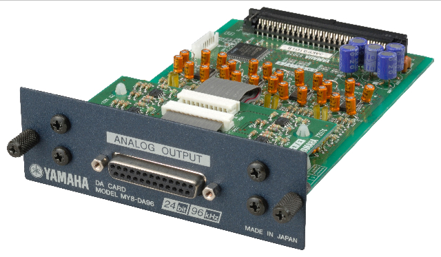 【YAMAHA MY8-AE】I/O拡張カード Yamaha MY8-AE96 AES/EBU Digital I/O Expansion Card – SoundPro