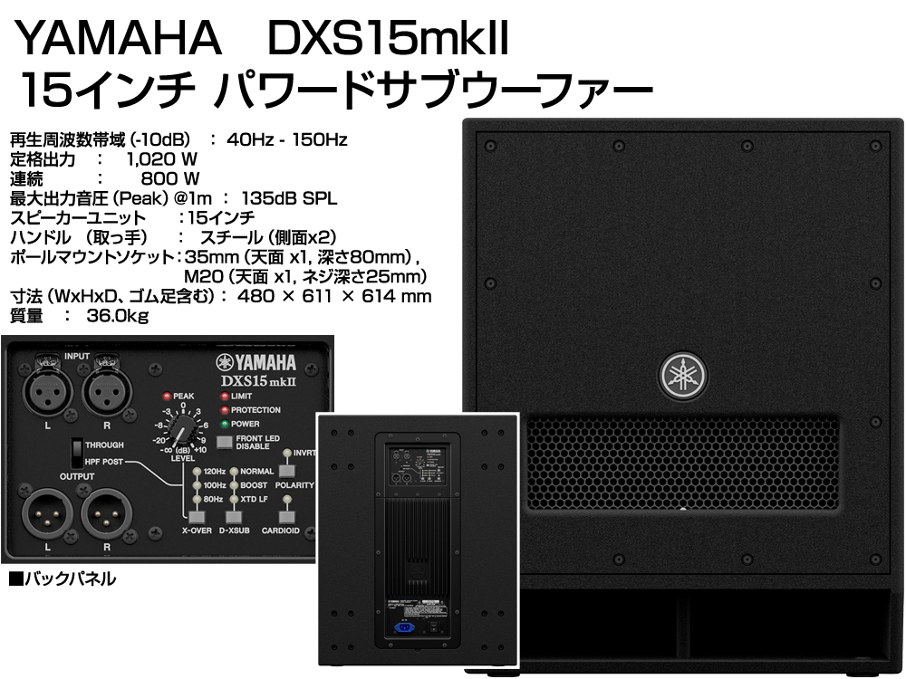 サブウーファー付きセット ワイヤレスマイク2本 モニタースピーカー2台付き 簡易PAセット STAGEPAS600BT