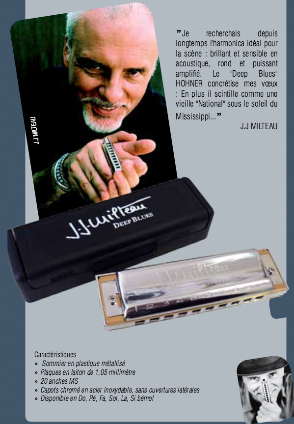 HOHNER ホーナー G調 501/20 J.J.Miltau Deep Blues MS ジャン