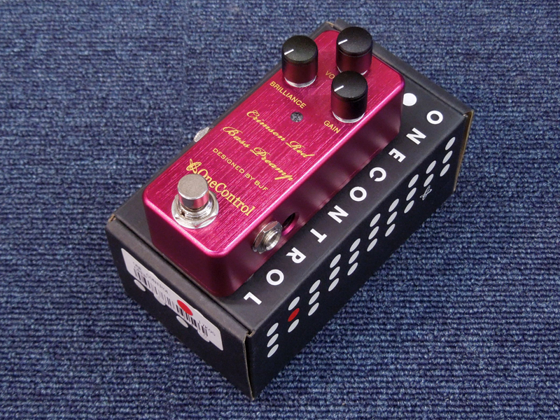 【美品】One Control Crimson Red Bass Preamp CRIMSON RED BASS PREAMP (OC-CRBPn) – One Control USA