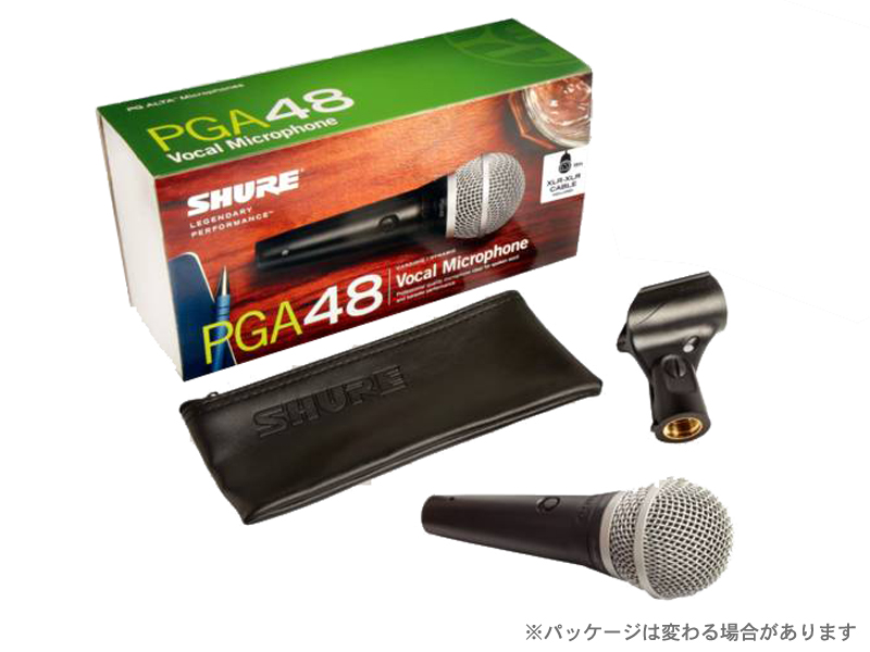 SHURE シュア PGA48-LC-J + Xvive ( エックスバイブ ) XV-U3