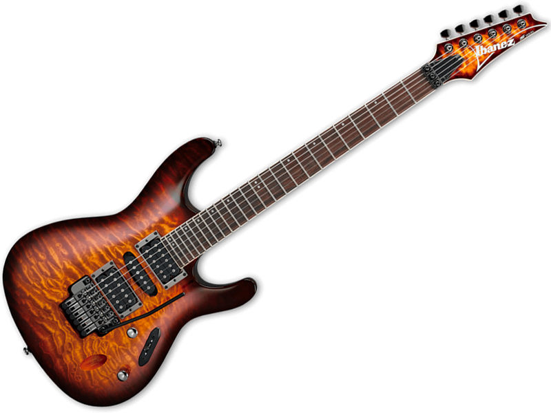 Ibanez ( アイバニーズ ) S670QM DEB エレキギター 薄ボディ Sシリーズ