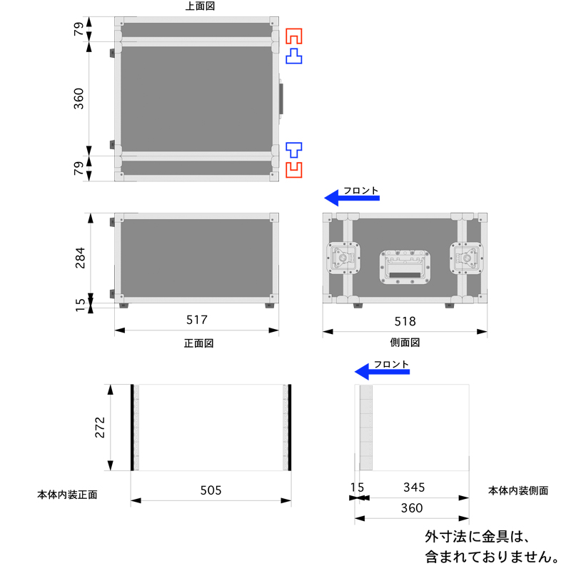 PULSE  パルス  F6U Dmm FRP板 黒 ◇ 国産 インチ FRP ラック