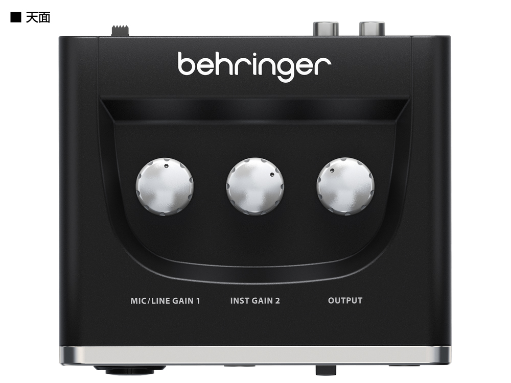 BEHRINGER ( ベリンガー ) UM2 U-PHORIA ◇ 2 in x 2out USBオーディオインターフェース  XENYXマイクプリ1ch搭載 | ワタナベ楽器店 ONLINE SHOP