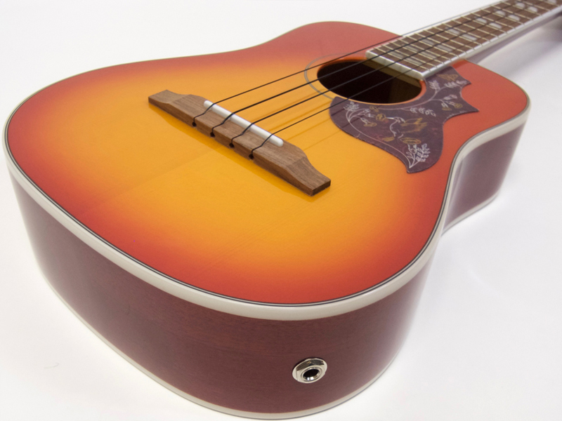 Epiphone ( エピフォン ) Hummingbird Ac/El Ukulele Tenor FC【 by