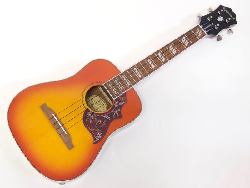 Epiphone ( エピフォン ) Hummingbird Ac/El Ukulele Tenor FC【 by