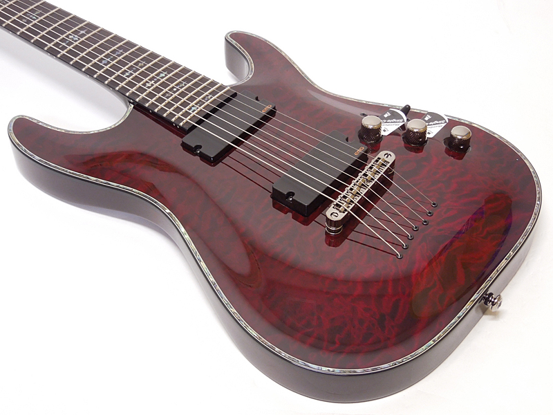 SCHECTER シェクター HELLRAISER C-7 Black Cherry 7弦ギター AD