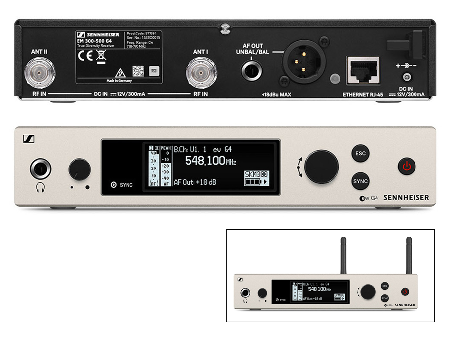 SENNHEISER ゼンハイザー EW 300 G4-BASE SK-RC-JB