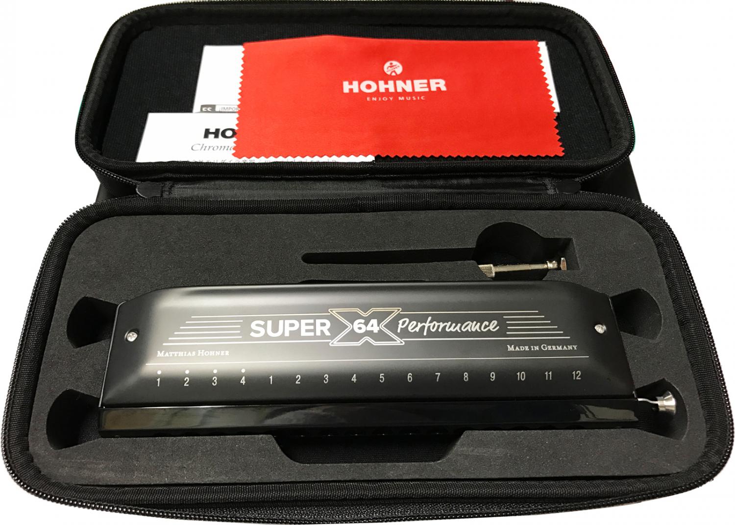 HOHNER  ホーナー  NEW SUPER X  クロマチックハーモニカ