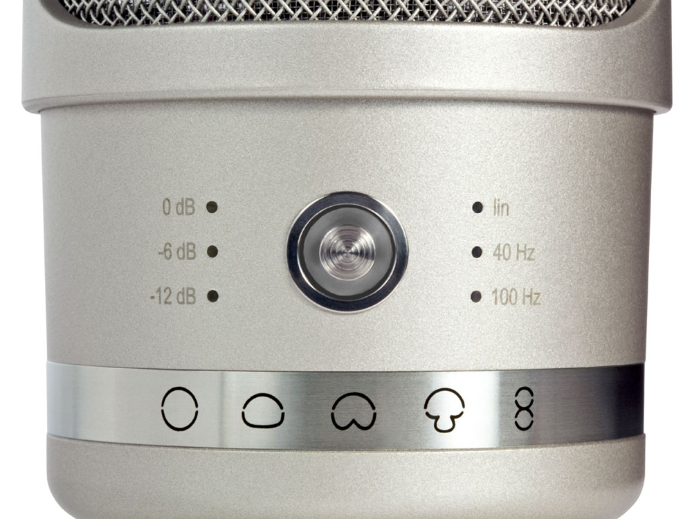 Neumman TLM107 ノイマン　コンデンサーマイク NEUMANN ノイマン TLM107 ◇ 指向性5段階切替 ニッケル【国内