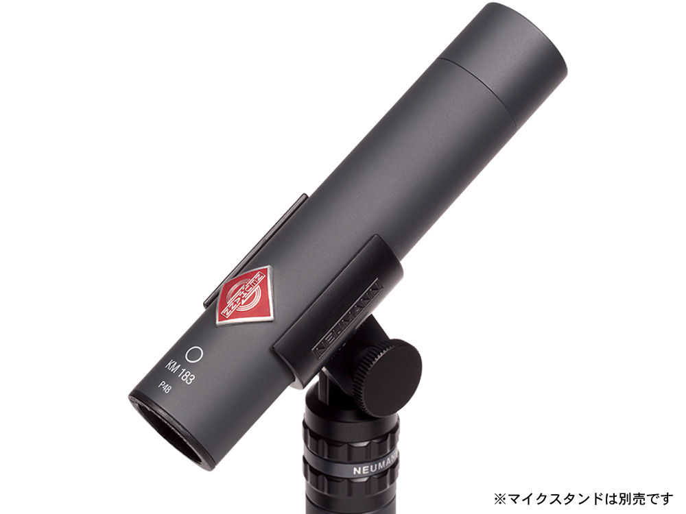 NEUMANN ノイマン KM183 mt ◇ 無指向性 マット ブラック色 BK【国内