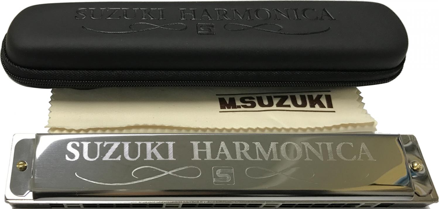 SUZUKI スズキ SU-21SP-N G調 スペシャル 複音ハーモニカ 21穴