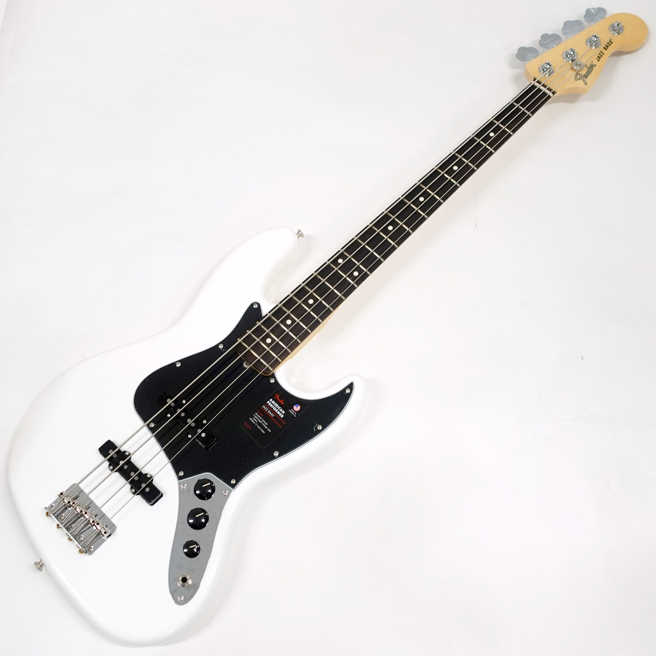 Fender フェンダー American Performer Jazz Bass Arctic White