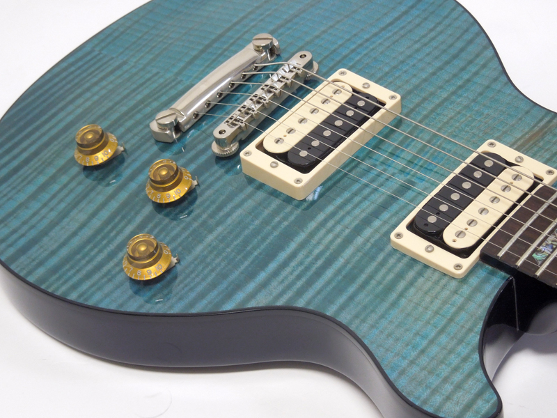 Gibson Custom Shop Tak Matsumoto DC Standard Flame Top Aqua Gibson Custom Shop Tak Matsumoto DC Standard Flame Top Aqua