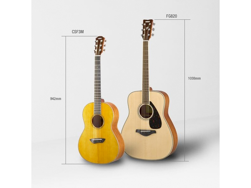 YAMAHA ヤマハ CSF3M TBS アコースティックギター スモールサイズ 送料