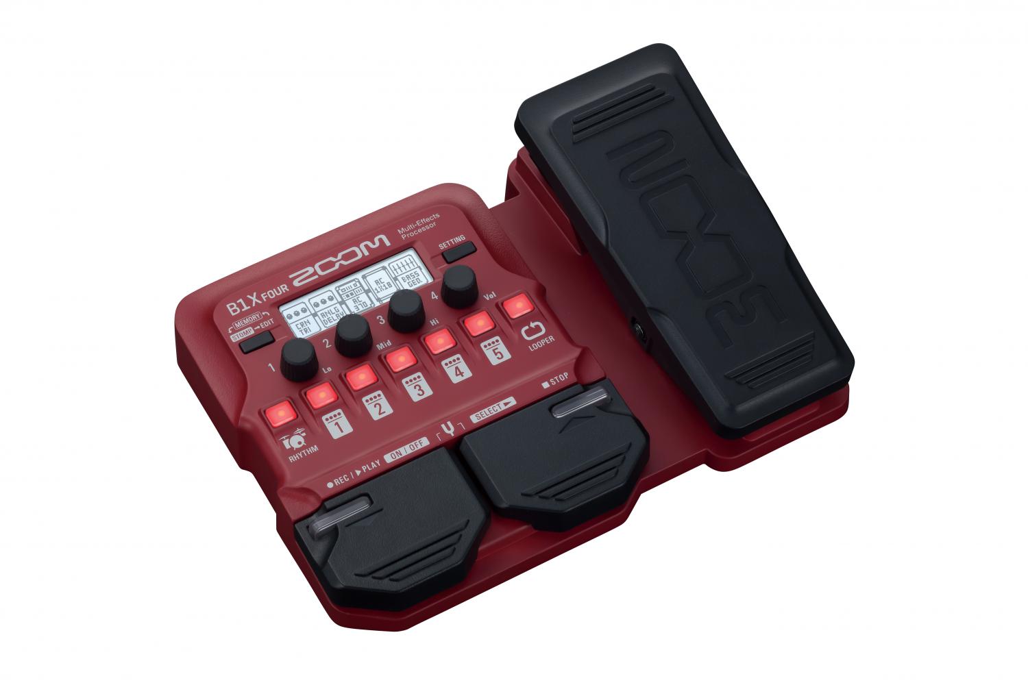 ZOOM ( ズーム ) B1X FOUR マルチエフェクター ベース用 WO 送料無料! | ワタナベ楽器店 ONLINE SHOP