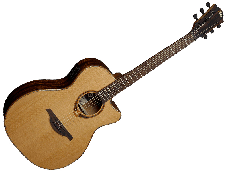 楽天市場】【新品】ラグギターズ LAG Guitars T-118AB BLK