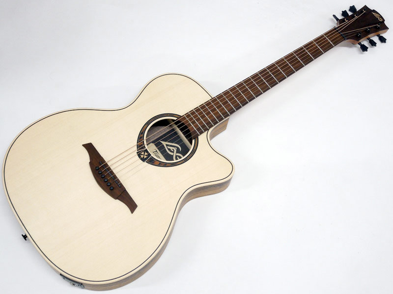ハードケース付 美品 LAG Guitars T270ASCE ラグギター introstyle.lt