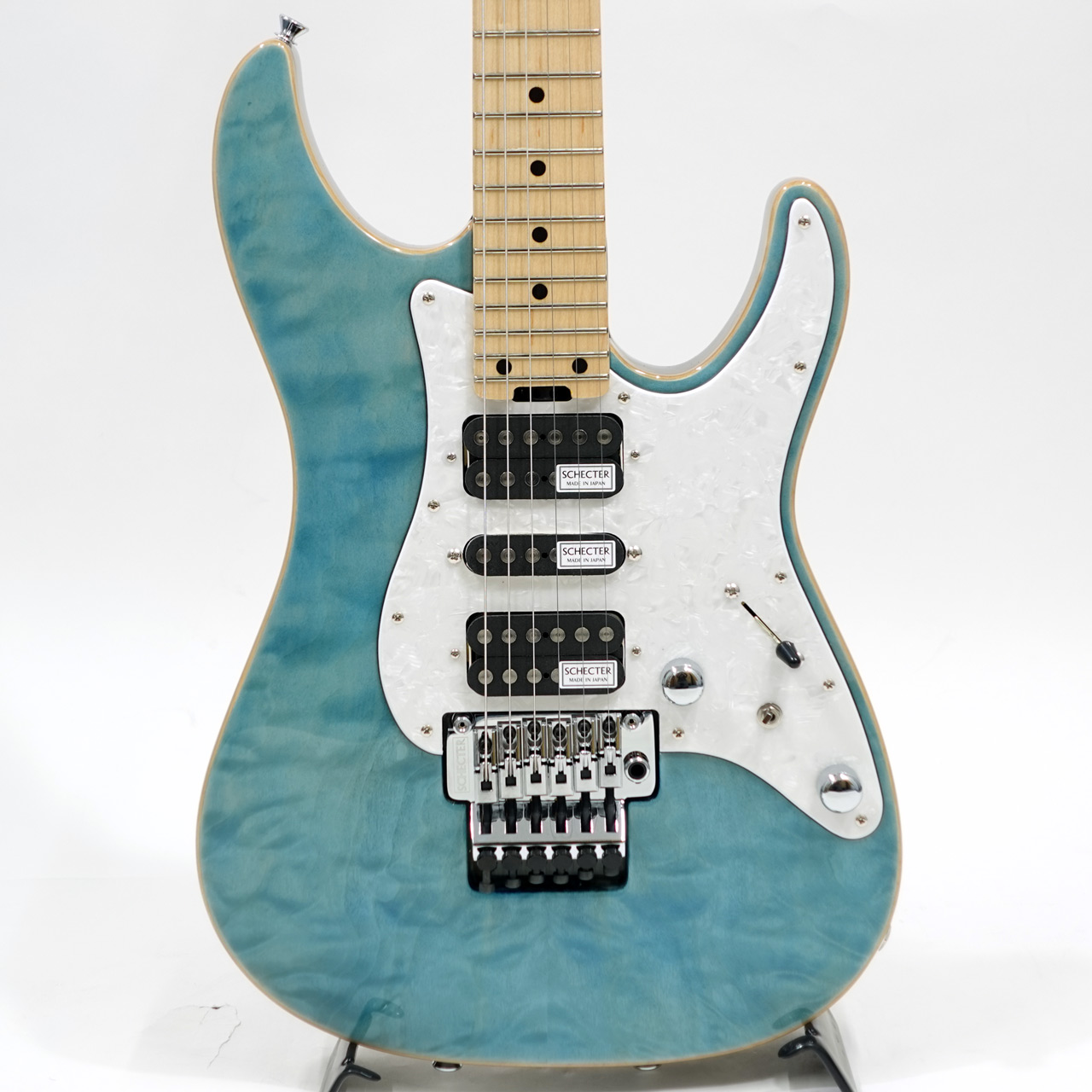 SCHECTER シェクター SD-2-24-AL / Aqua Blue / Maple Fingerboard