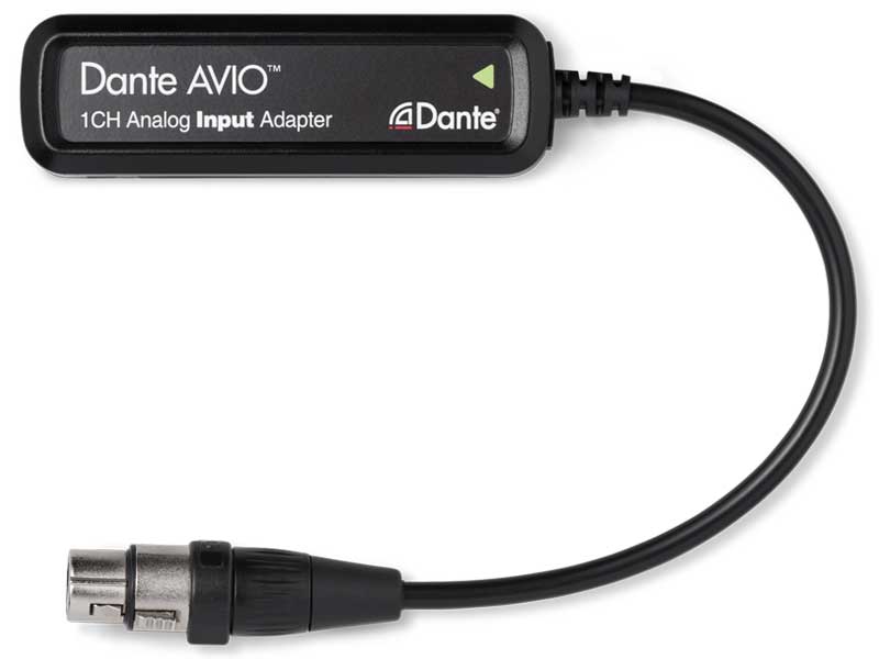 海外通販サイト ブランド オーディネイト Audinate Dante アナログ入力1ch AVIOアダプター DTM・DAW