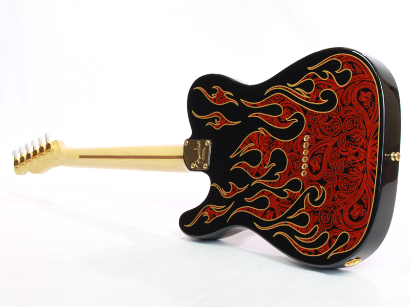 Fender フェンダー James Burton Telecaster Red Paisley Flames