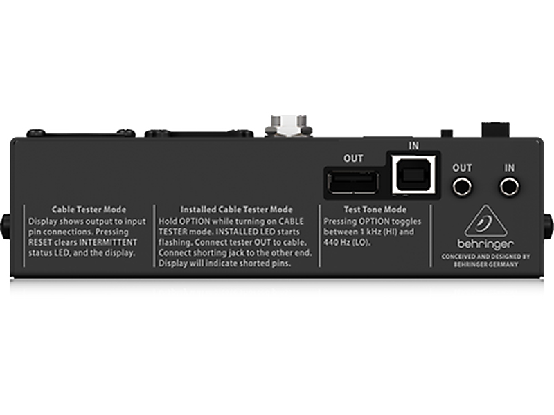 BEHRINGER ベリンガー CT200 ケーブルテスター | ワタナベ楽器店