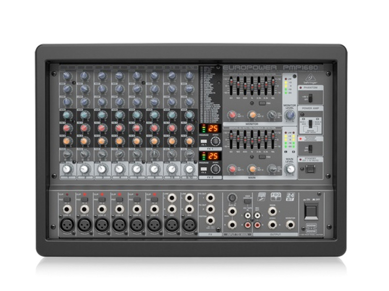 Behringer EUROPOWER PMP580S パワードミキサー PMP580S EUROPOWER - 製品一覧 - ベリンガー公式ホームページ