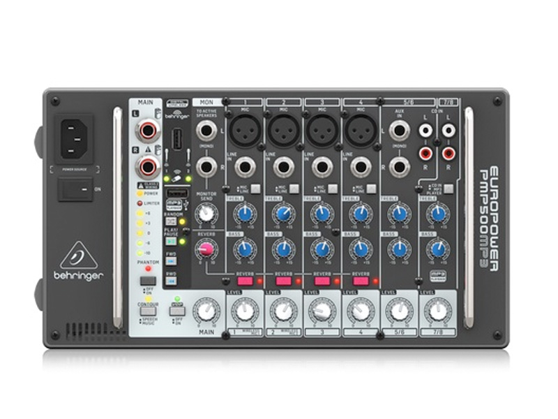 BEHRINGER ベリンガー PMP500MP3 EUROPOWER パワードミキサー