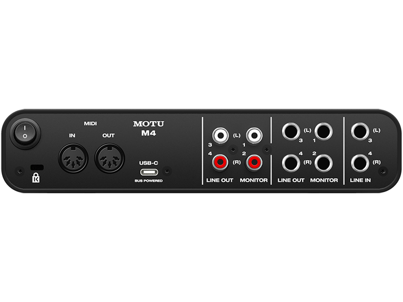MOTU マーク オブ ザ ユニコーン M4 オーディオインターフェイス