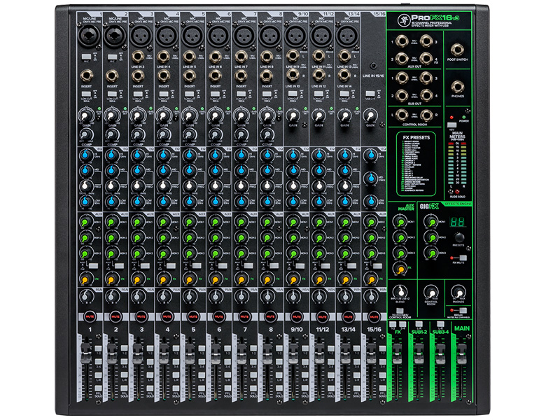 MACKIE マッキー ProFX16v3 エフェクト内蔵コンパクト ライブ