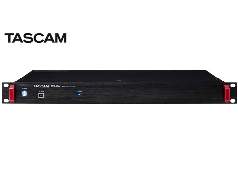 TASCAM タスカム MX-8A ◇ 8入力/8出力 マトリクスミキサー 送料
