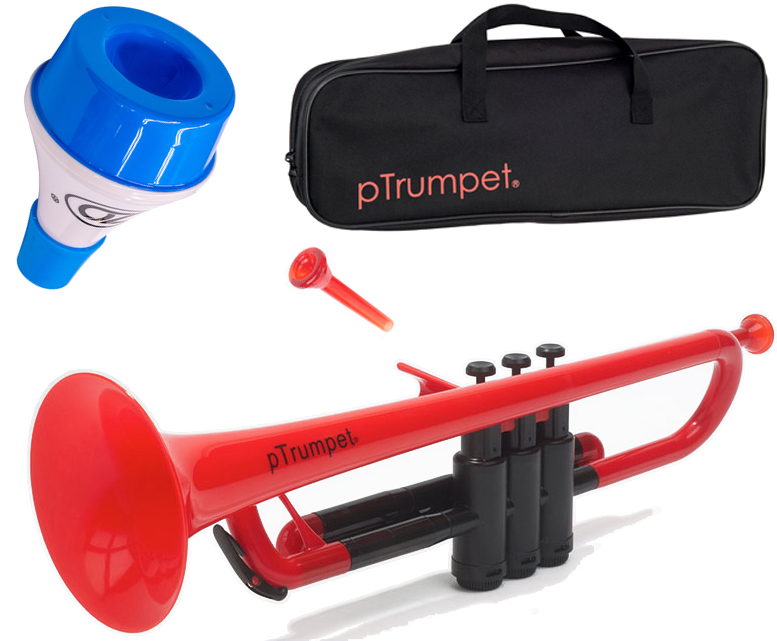 pTrumpet プラスチックトランペット レッド Amazon | pInstruments ピーインストゥルメンツ プラスチック製