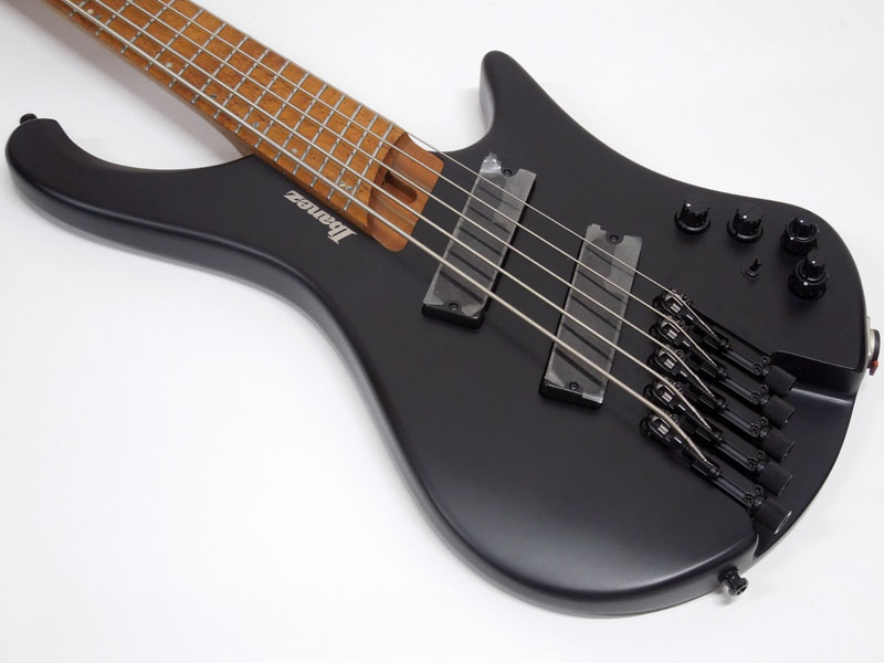 Ibanez アイバニーズ EHB1005MS BKF ワークショップ 5弦ベース ヘッドレスベース Black Flat 送料無料!  ワタナベ楽器店 ONLINE SHOP