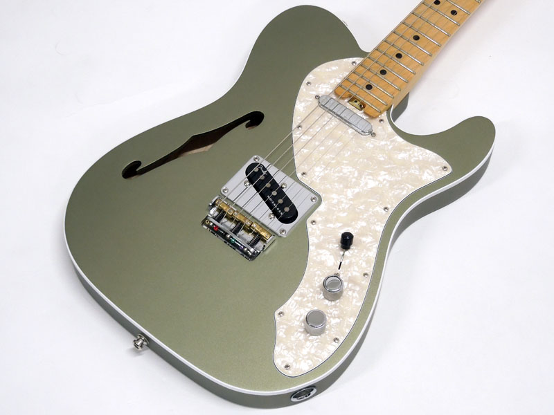 Fender フェンダー American Elite Telecaster Thinline / Satin Jade