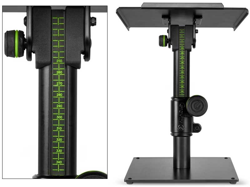 Gravity ( グラビティー ) GSP3102 (1本) 卓上モニタースピーカースタンド 角度調節機能付  デスクトップスタジオモニタースピーカースタンド | ワタナベ楽器店 ONLINE SHOP