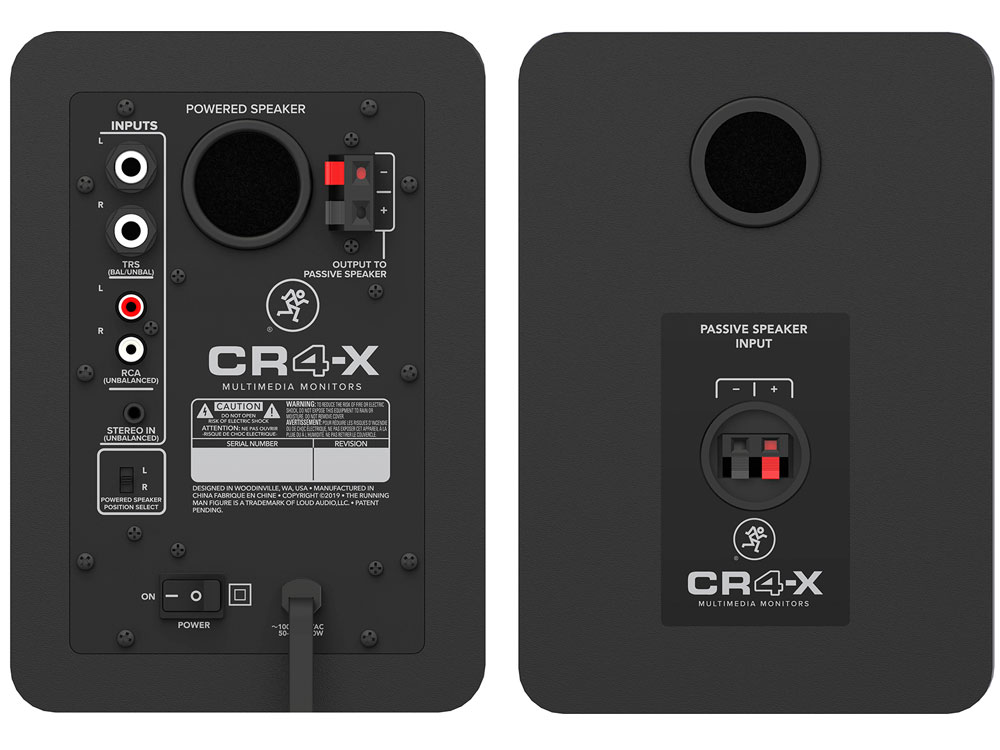 MACKIE マッキー CR4-X (ペア)◇ 4インチ パワード モニター