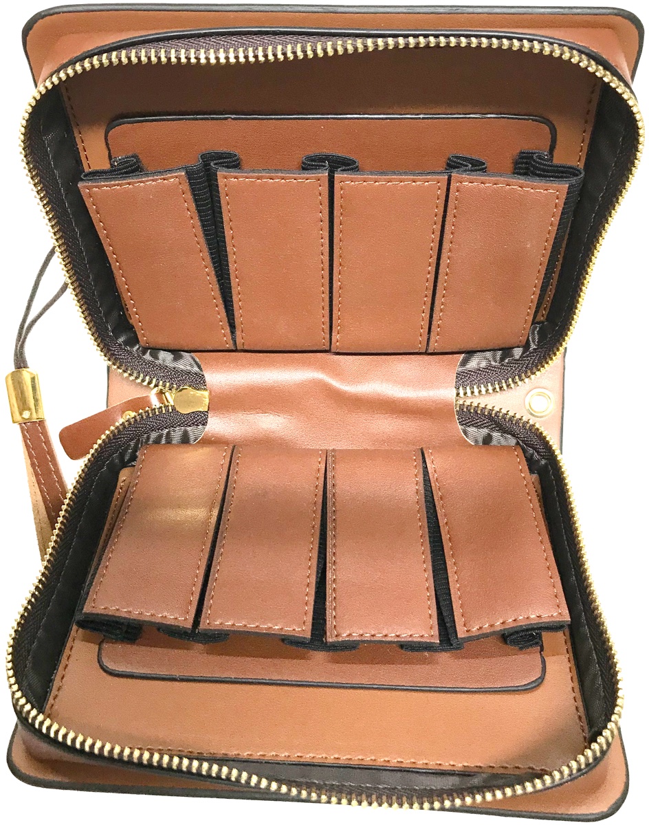 TOMBO ( トンボ ) No.BGH108 ハーモニカケース 10穴 ブルースハープ 8本収納 10ホールズ 合皮 ソフトケース Blues  Harmonica cases BGH108 | ワタナベ楽器店 ONLINE SHOP