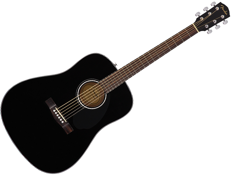 Fender ( フェンダー ) CD-60S BLK 【アコースティックギター 】 送料 