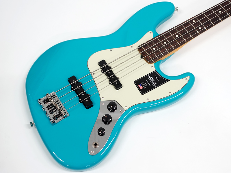 Fender フェンダー American Professional II Jazz Bass Miami Blue